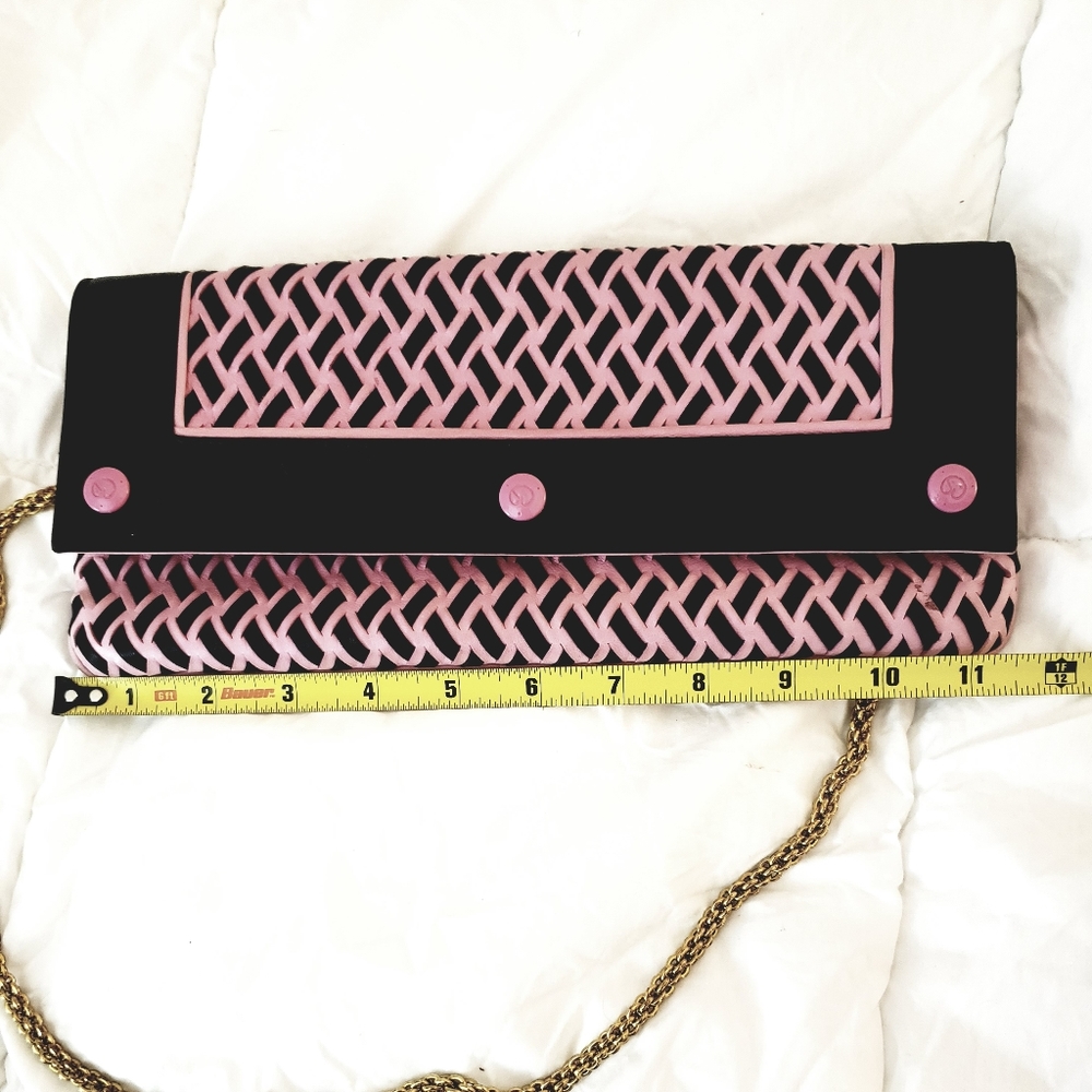 St John leather clutch 11.5 X 5 - Picture 3 of 11
